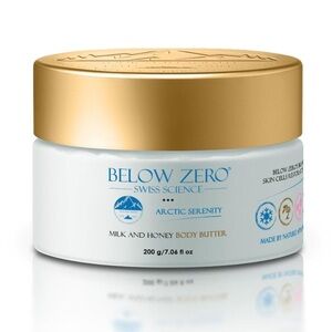 Serenity Below Zero Milk and Honey Body Butter - Gold and White